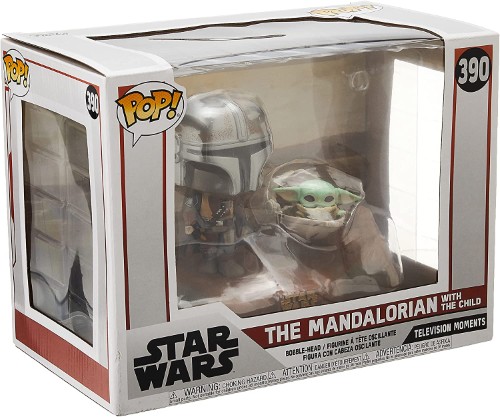 Funko de Mandalorian con Baby Yoda 390 - vista alternativa