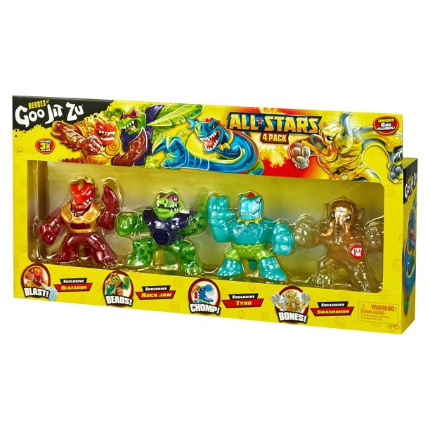 Heroes of Goo Jitzu All Stars 4 Pack - imagen adicional