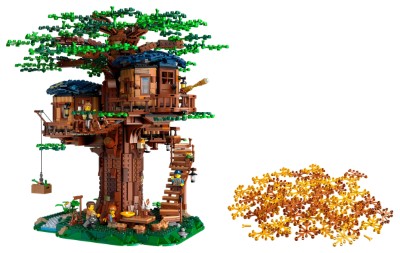 Casa en el árbol LEGO Ideas 21318 - vista alternativa