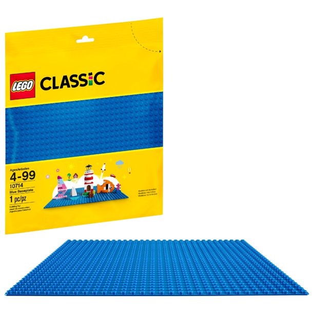 Lego Classic placa base azul 10714