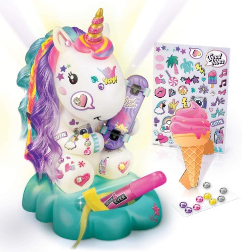 Style4Ever Lámpara de unicornio