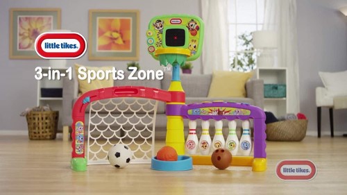 Litte Tikes Polideportivo 3-en-1 - imagen adicional