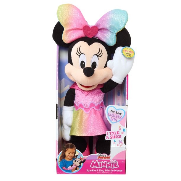 Minnie Mouse peluche canciones y brillos - vista alternativa