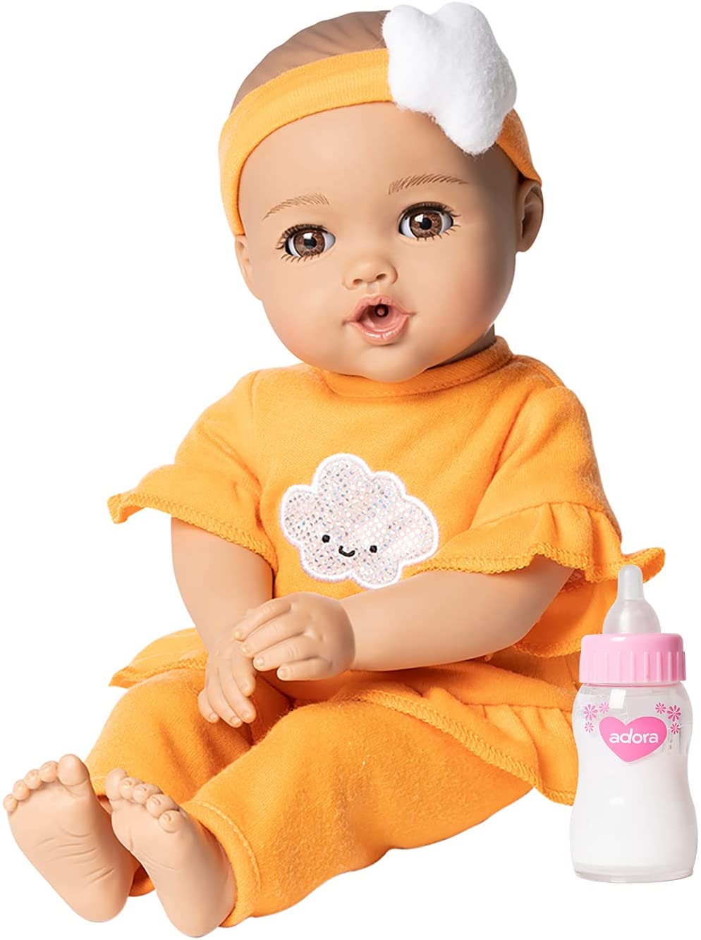 Muñeca bebé Adora NurtureTime - Naranja