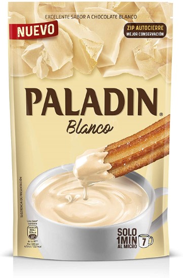 Paladin Bebida de Chocolate Blanco 250g