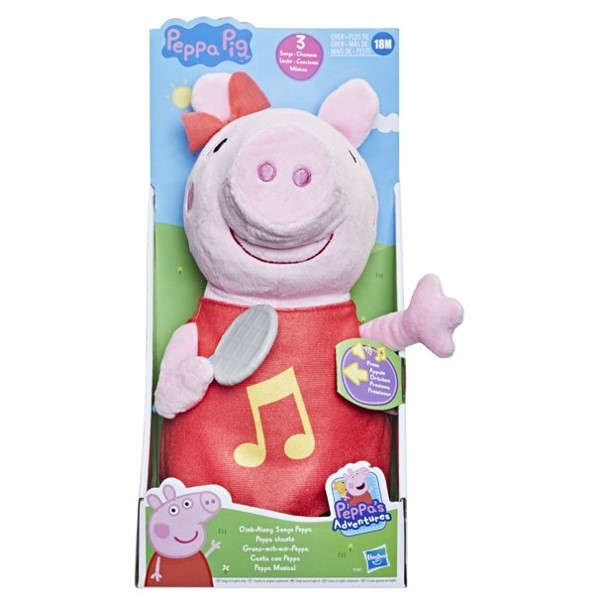 Peppa Pig peluche canta con Peppa - vista alternativa