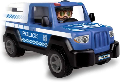 Pinypon Action Pickup de Policía con lancha - imagen adicional