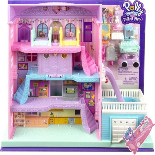Polly Pocket Mansión fiesta de Pijama - vista alternativa