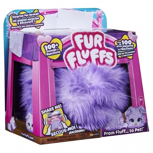 What the Fluff Pupper Fluff perrito violeta - vista alternativa