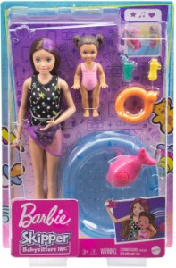 Barbie Skipper Niñeras Piscina GRP39 - vista alternativa