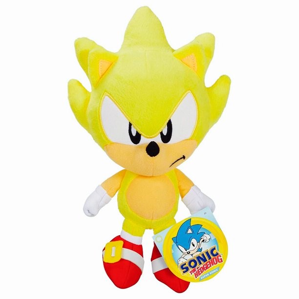 Sonic Hedgehog peluche Super Sonic 17 cm