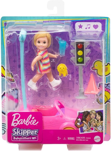 Barbie Skipper Niñeras carrito montable - vista alternativa