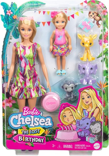 Barbie y Chelsea cumpleaños GTM82 - vista alternativa