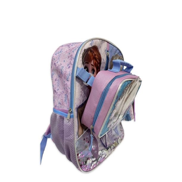 Combo lonchera morral Frozen - vista alternativa