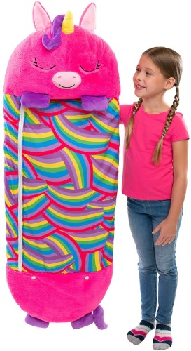 Dormilocos almohada y bolsa de dormir - Unicornio