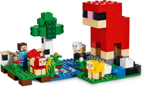 Lego de Minecraft The Wool Farm 21153 - imagen adicional