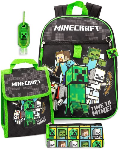 Minecraft Combo escolar Time to Mine!