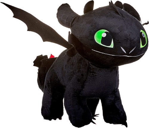 Peluche Dragón Chimuelo brilla en la oscuridad