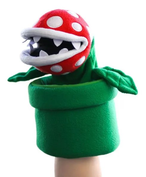 Super Mario Bros Títere planta piraña