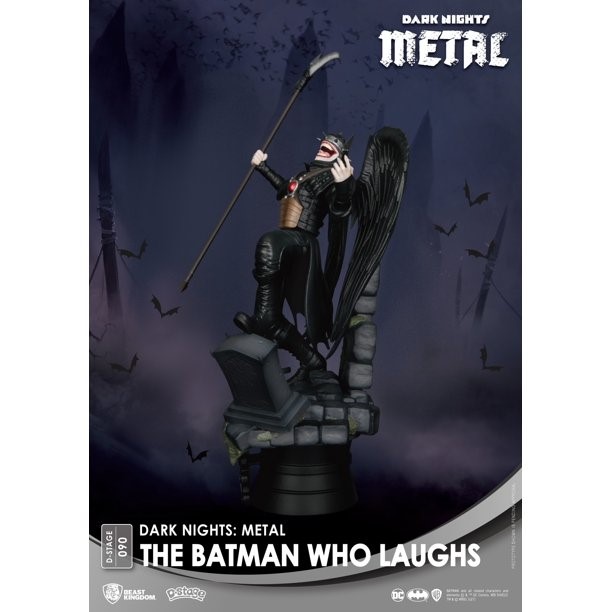 Dark Nights: Metal estatua Batman Who Laughs - vista alternativa