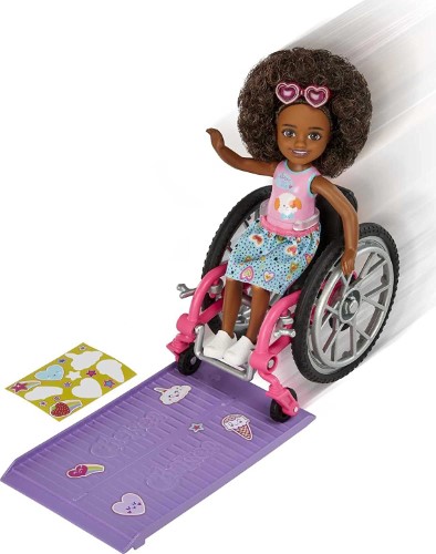 Barbie Chelsea en silla de ruedas - Morena - imagen adicional