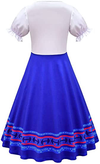 Encanto Disfraz vestido de Luisa con bolso - vista alternativa