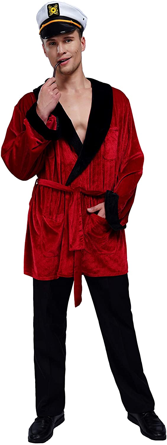Playboy Disfraz completo de Hugh Hefner