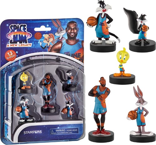Space Jam set 5 figuras estampadores