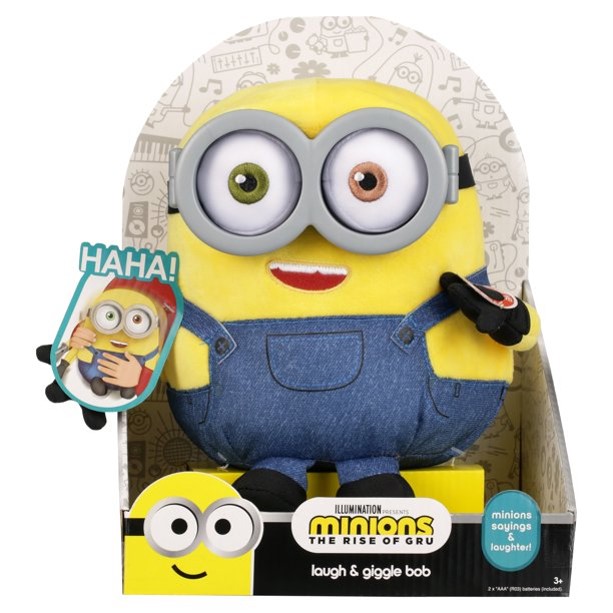 Minions Nace un Villano peluche Bob Risitas - vista alternativa