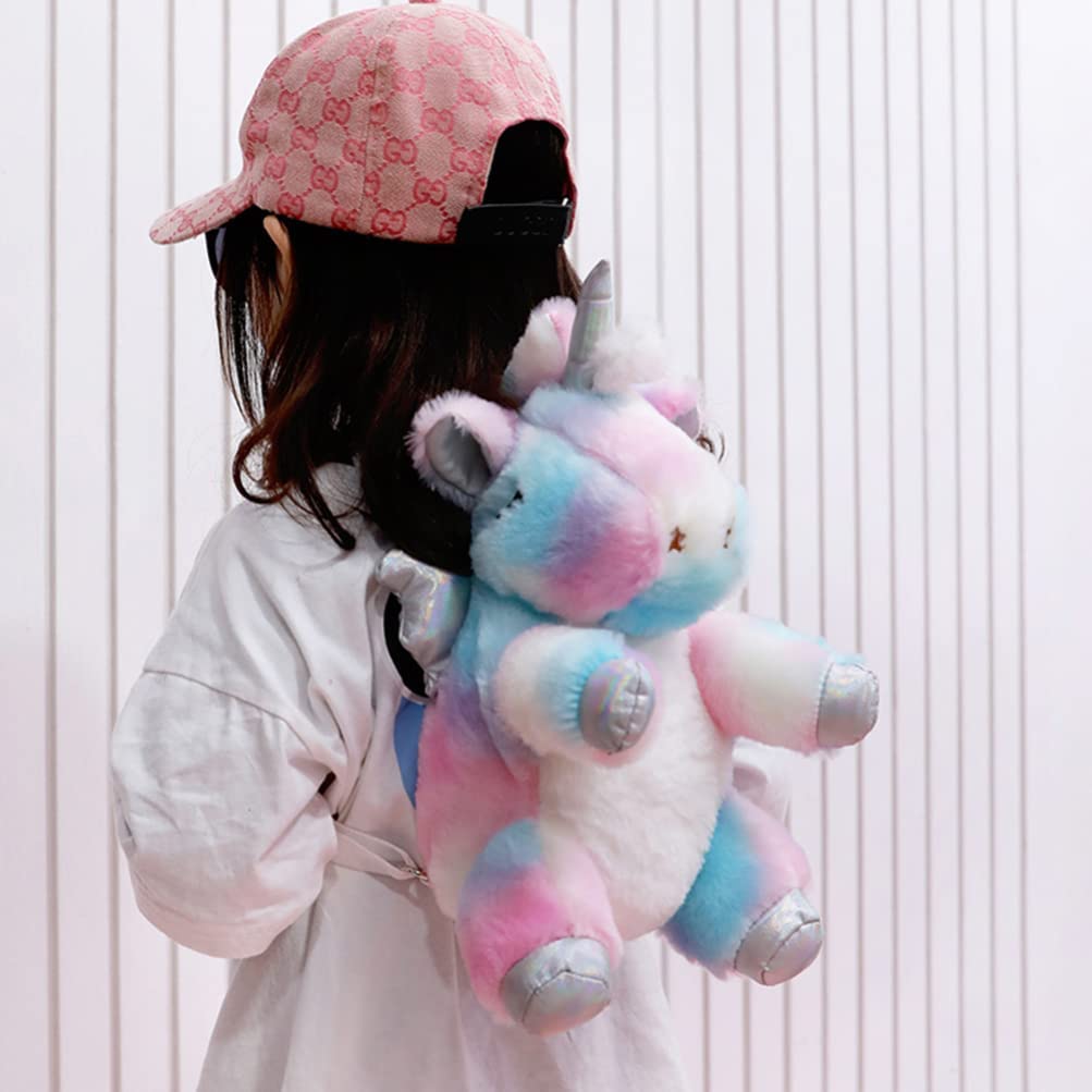 Morral unicornio de peluche - vista alternativa