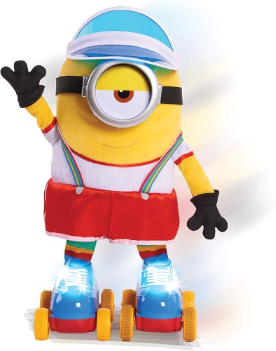 Minions peluche Stuart patina luces y sonidos